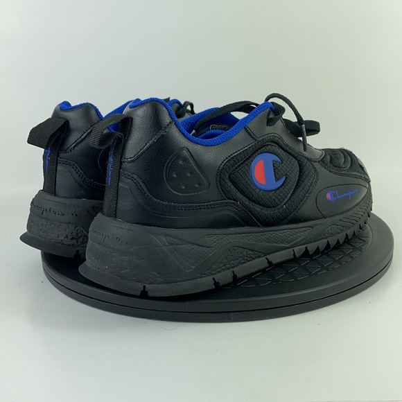 Champion Flex 21 Black/Blue Athletic Shoes Men’s Size 8.5 - Picture 6 of 13
